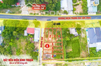 Đất thổ cư ven biển Tuy Phong, Bình Thuận.